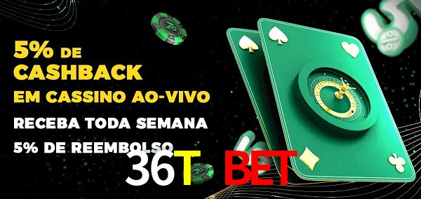 Promoções do cassino ao Vivo 36T BET
